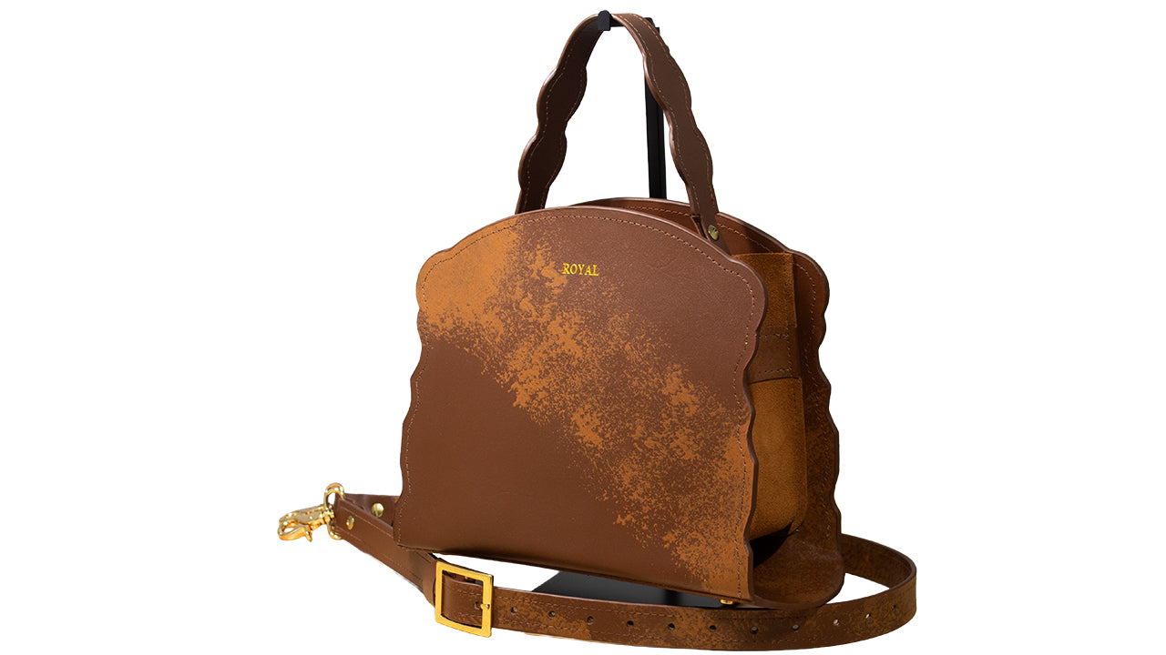 Hand-Painted Leather Purse